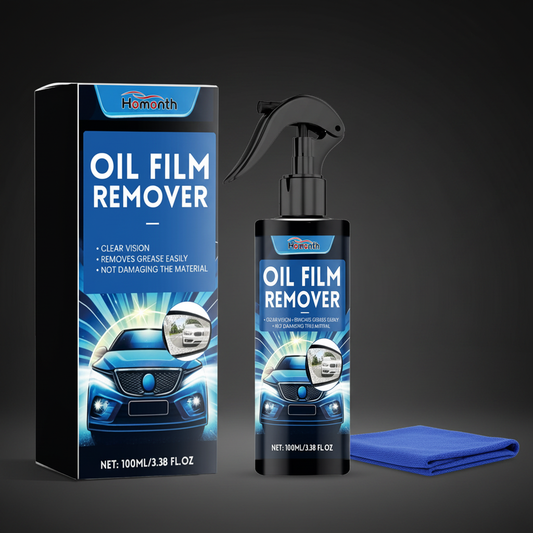Forrude oliefilm renser – premium studiefoto
